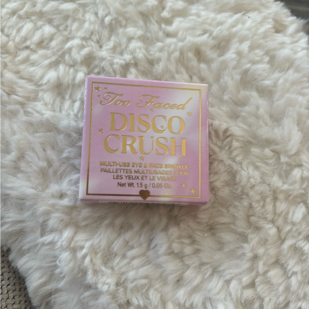 Too Faced Disco Crush Pink Sparkle